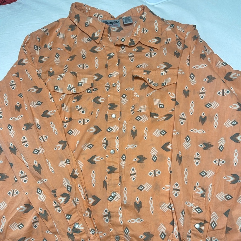 Wrangler women’s button down XL